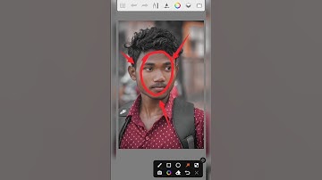 Autodesk Sketchbook Face Smooth Editing Tutorial #shorts #short #youtubeshorts #tending #editing
