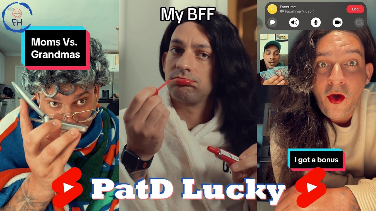 *New Try Not To Laugh Challenge* Best PatD Lucky Video Compilation 2025 #2