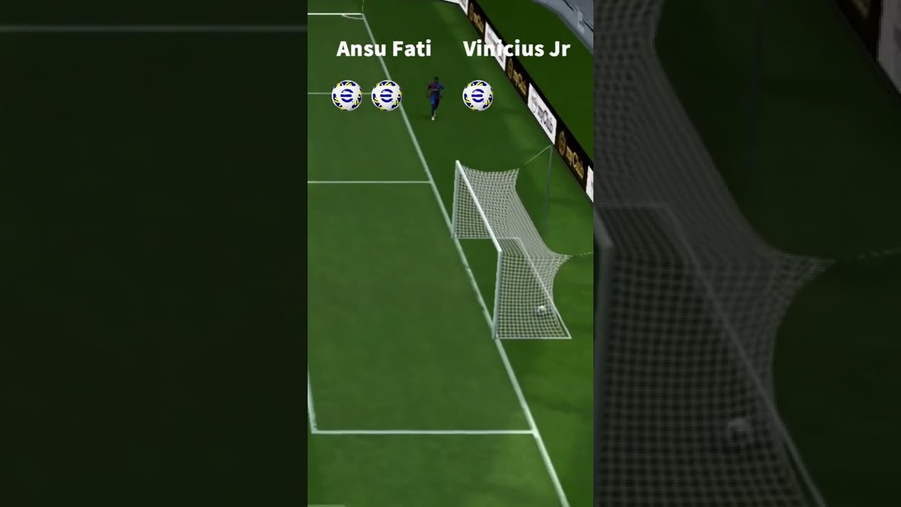 Ansu Fati vs Vinicius Jr │ PES MOBILE 2021