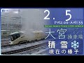 【積雪⛄️】大宮操車場ライブカメラ 2024-02-05 14:00- Omiya Japan Train Live camera
