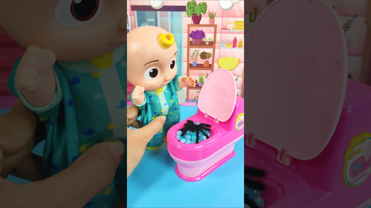 Satisfying with NomNom ASMR Unboxing Videos Toilet Set Toys