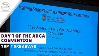 Day 1 of ADGA Convention