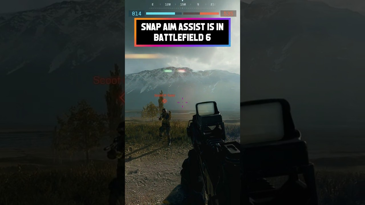 Помощь при прицеливании Snap возвращается в Battlefield 6