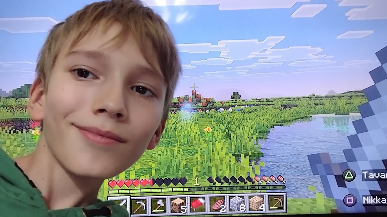 Pelataan minecraftia #1