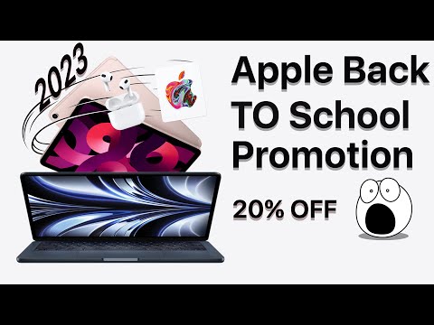 Apple LAUNCHES Back To School Promotion 2023 