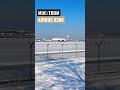 Emirates airbus a380 landing at munich airport muc