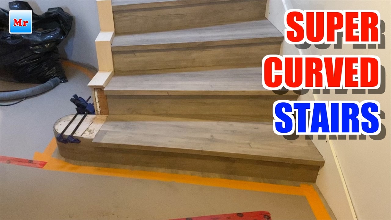 5 особенностей винилового пола, которые изменят вашу изогнутую лестницу