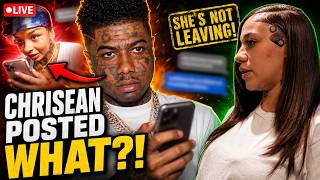 BLUEFACE RESPONDS TO CHRISEAN POSTING HIS TEXTS?! 😳 “MY GIRLFRIEND ISN’T LEAVING”