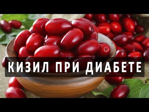 Кизил при сахарном диабете