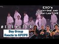 BOY GROUP REACTS TO KPOP - EXO's 'Lucky One' and 'Sweet Lies' LIVE