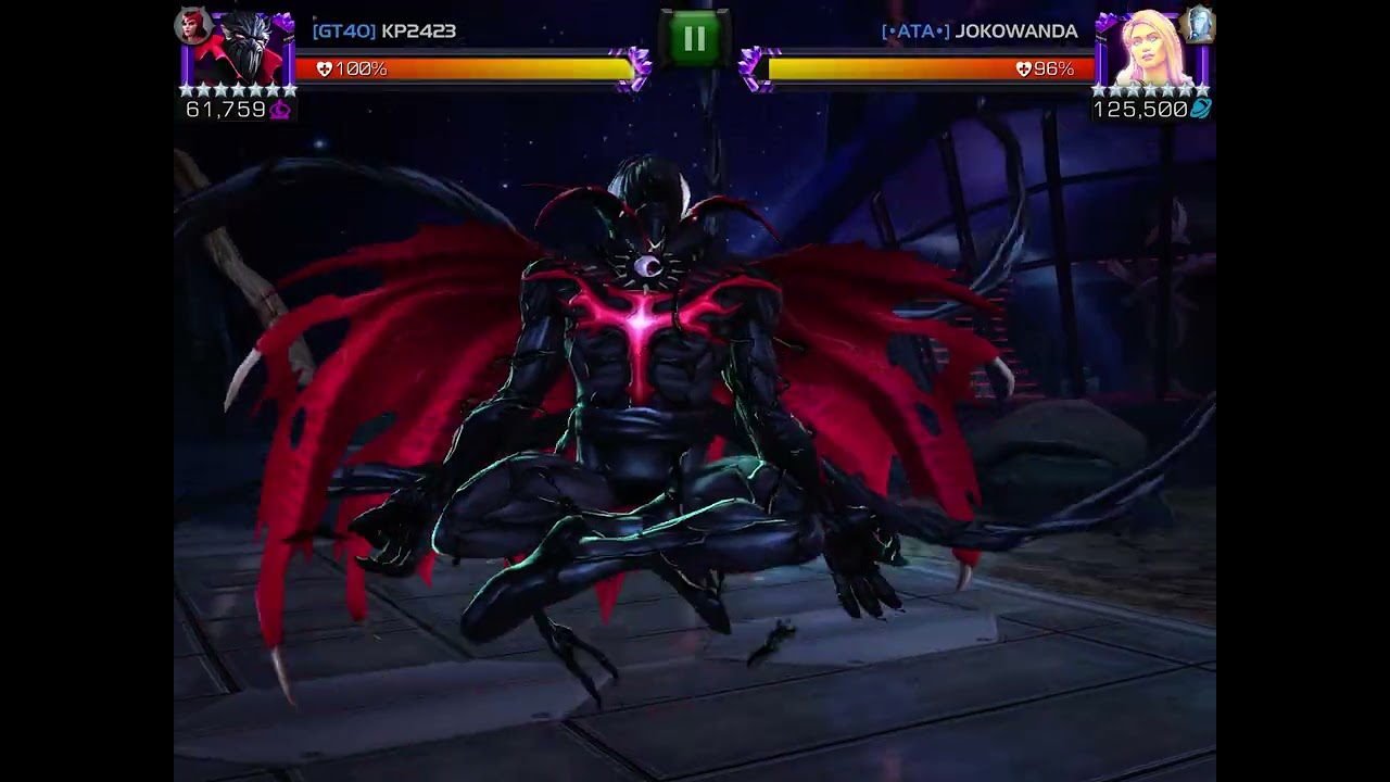 Symbiote Supreme vs Karolina Dean Node 39 Rich Get Richer/Steady Perseverance/Footloose AW S64 Mcoc