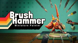 BrushHammer: Miniature Painter - Official Release Date Trailer | VR Games Showcase August 2026