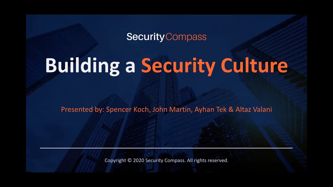 Building a Security Culture