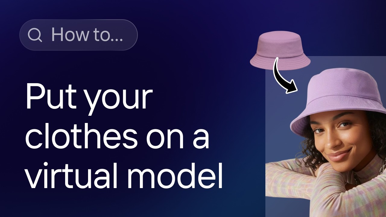 How to create professional clothing photos with AI Models