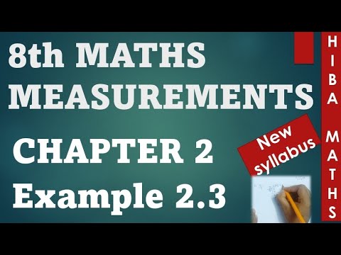 8th maths chapter 2 example 2.3 tn samacheer hiba maths - YouTube
