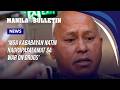 Dela Rosa: No regrets in enforcing ex-president Duterte's drug war