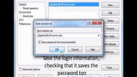 CSC300 Screencast - A Tutorial for WinSCP