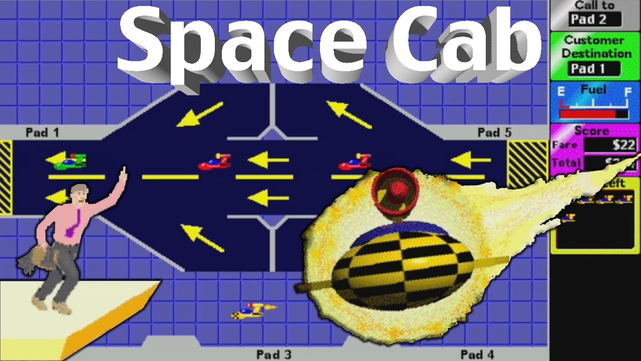 Space Cab - Perfecting the Space Taxi Concept on MacOS, a Retro Review ...