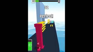 Stack Colors gameplay level 142 shorts