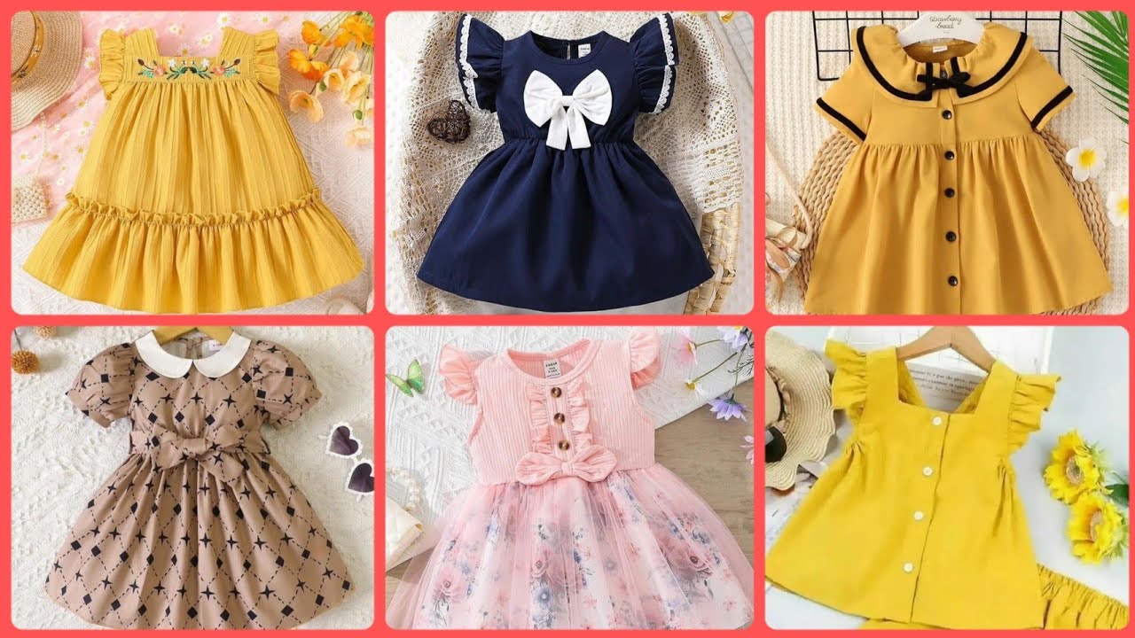 Cotton frock design | Latest Baby Frocks Design Collection | Baby frock designs and jhabla designs