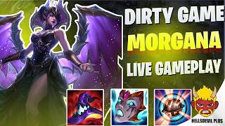 Dirty Morgana Game - Wild Rift HellsDevil Plus Gameplay screenshot 3