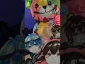 【中2が描く】夏コラボ【殺人テディベア】からぴち×ぷちひな×いんく×たま