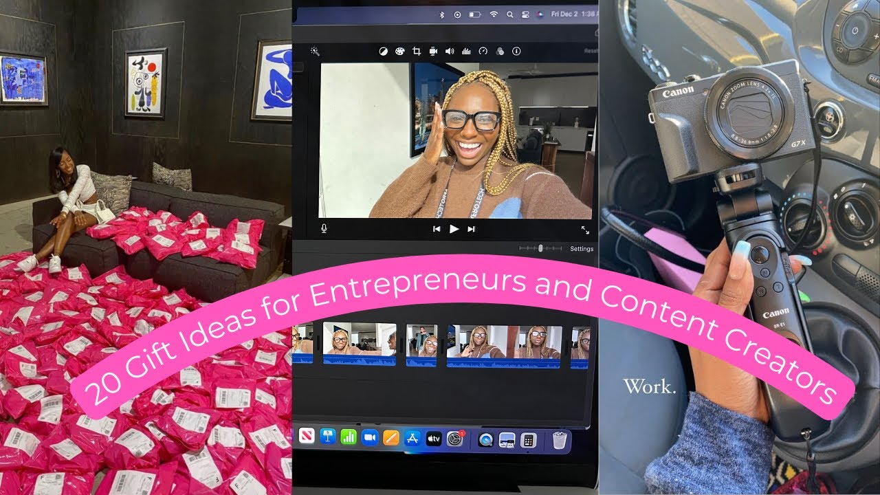 20 Christmas Gift Ideas for Entrepreneurs and Content Creators