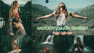 Moody Dark Green Tone Lightroom Mobile I Tutorial Lightroom Moody Dark Green Preset - Free DNG screenshot 4