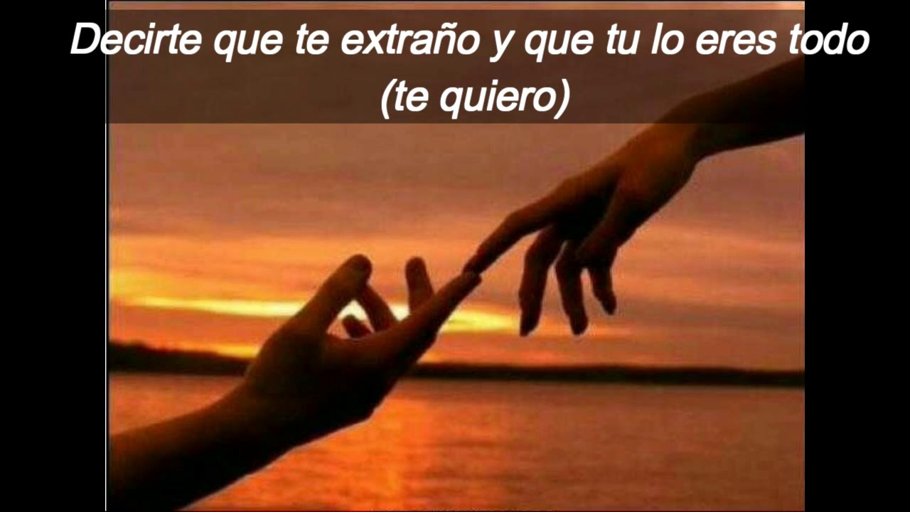 Bambiel - Tu eres todo lo que quiero [Letra] - YouTube