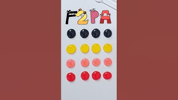 Water color mix #alphabetlore #numberlore #colormixing