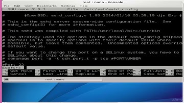 Lession 18: Secure Shell & Other Services (Bonus) - Video 4: Tunneling x11 Through SSH Linux