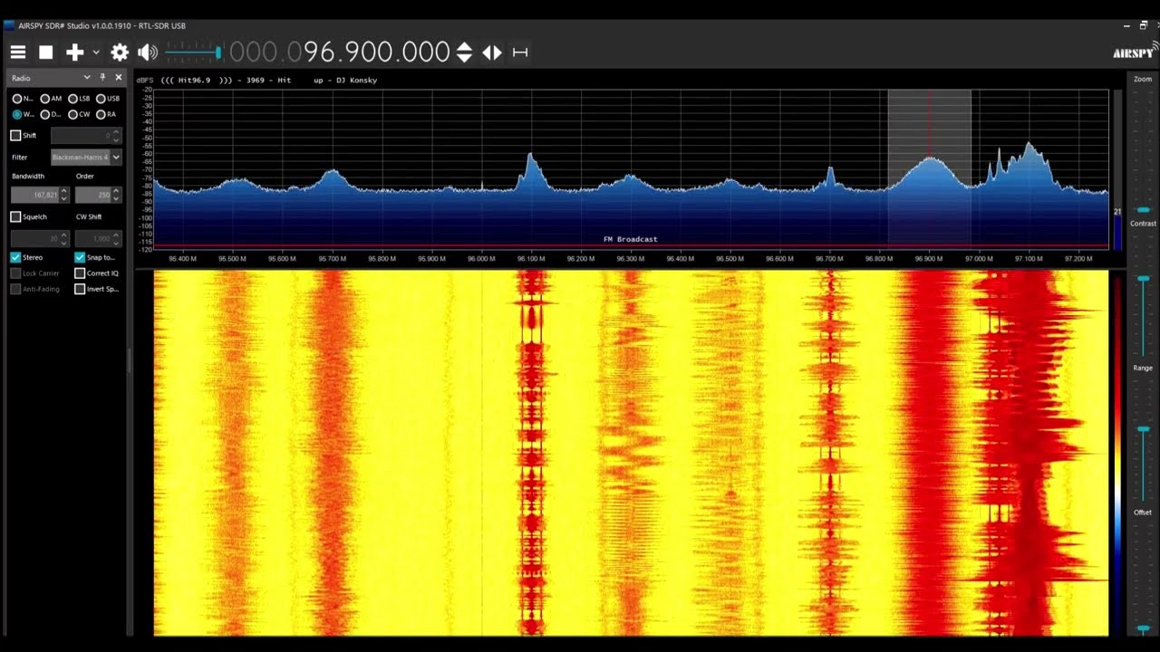 HIT 96.9 Shepparton Received in stereo with rds from Melbourne (180kms)