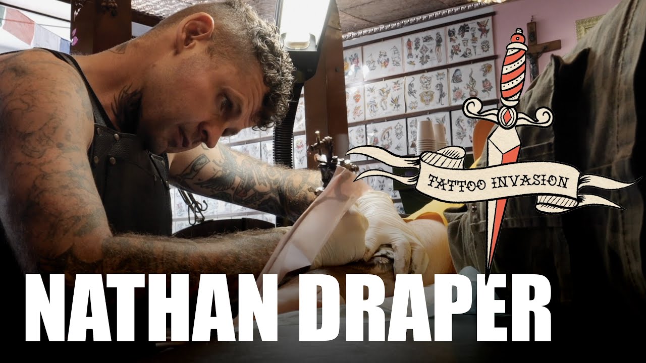Tattoo Invasion: NATHAN DRAPER & The English Rose Tattoo Club