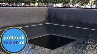 9/11 Memorial New York - National September 11 Memorial - North Pool, South Pool and Survivor Tree