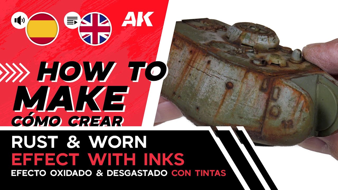 𝐇𝐎𝐖 𝐓𝐎 𝐌𝐀𝐊𝐄 𝐑𝐔𝐒𝐓 & 𝐖𝐎𝐑𝐍 𝐄𝐅𝐅𝐄𝐂𝐓 𝐖𝐈𝐓𝐇 𝐈𝐍𝐊𝐒 | 𝐂𝐎́𝐌𝐎 𝐂𝐑𝐄𝐀𝐑 𝐄𝐅𝐄𝐂𝐓𝐎𝐒 𝐎𝐗𝐈𝐃𝐀𝐃𝐎 & 𝐃𝐄𝐒𝐆𝐀𝐒𝐓𝐀𝐃𝐎 𝐂𝐎𝐍 𝐓𝐈𝐍𝐓𝐀𝐒