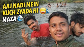Aaj Nadi Mein Kuch Zyada Hi Maza Desi River Bath Vlog