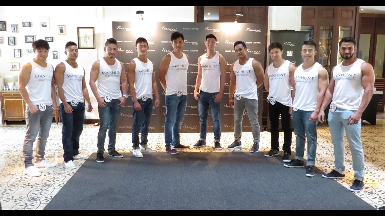 Senior Manhunt SG '16 Getting In Sync For Press Conference Opening