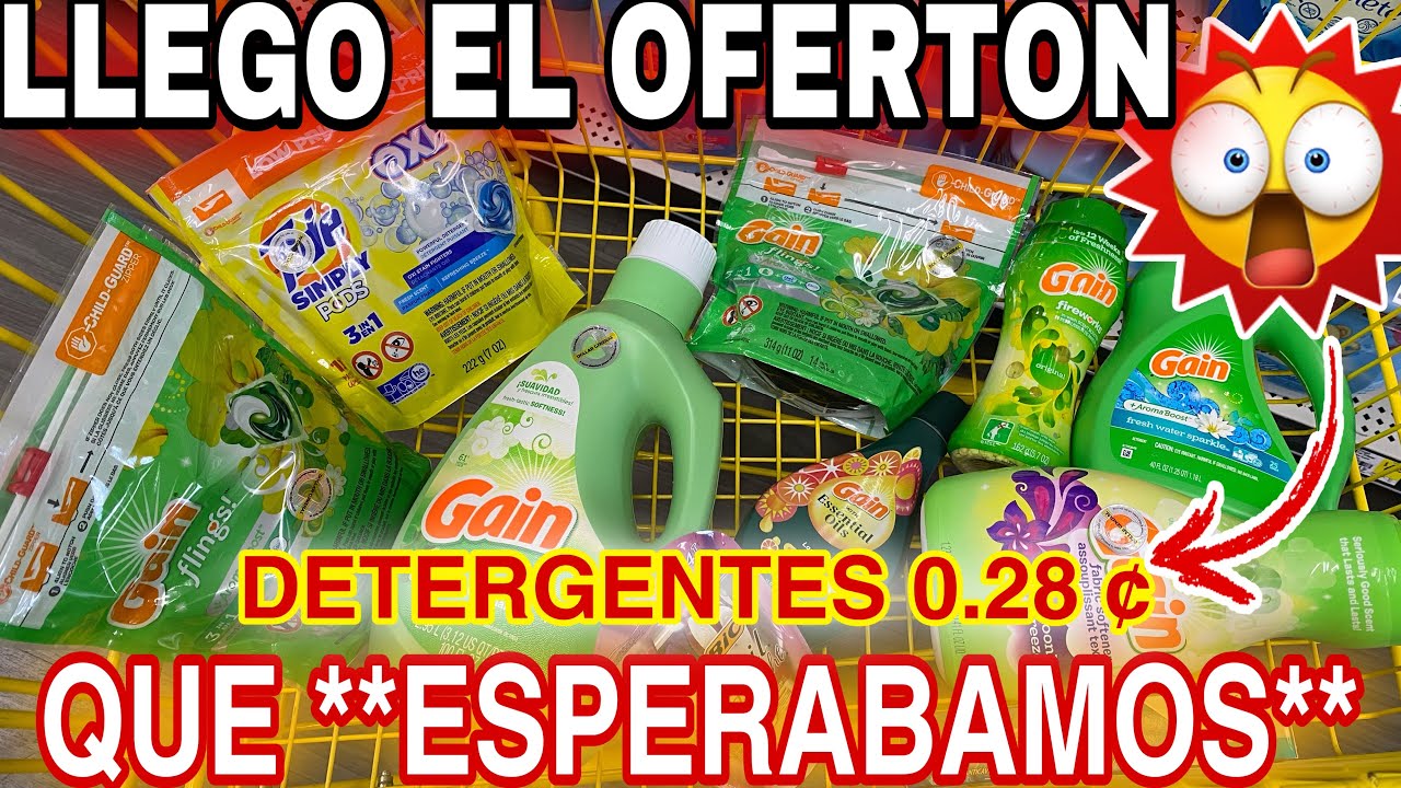 🔥🤩🤑VAMOS ** DÓLAR GENERAL** por** DETERGENTE POR **0.28 CENTAVOS