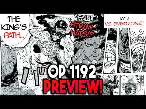 IMU VS STRAWHATS!!? IMU'S FINAL FORM IS COMING!? | ONE PIECE CHAPTER 1192 PREVIEW (OP 1192)