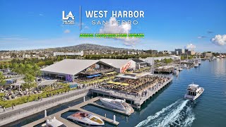 $150 Million San Pedro West Harbor Drone Construction Update