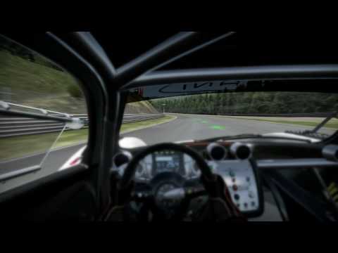 Need For Speed:Shift - The best cockpit view ever (Zonda R)