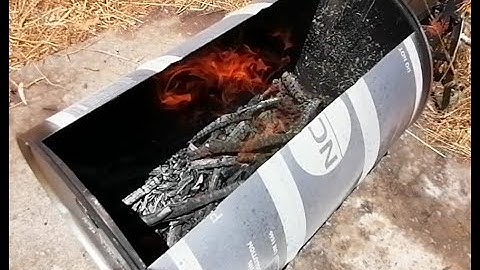 Building a REALLY simple biochar kiln