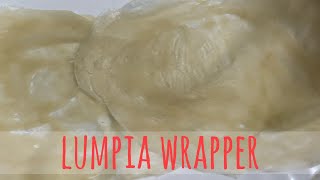 How to make Spring Roll Wrapper |  Lumpia Wrapper