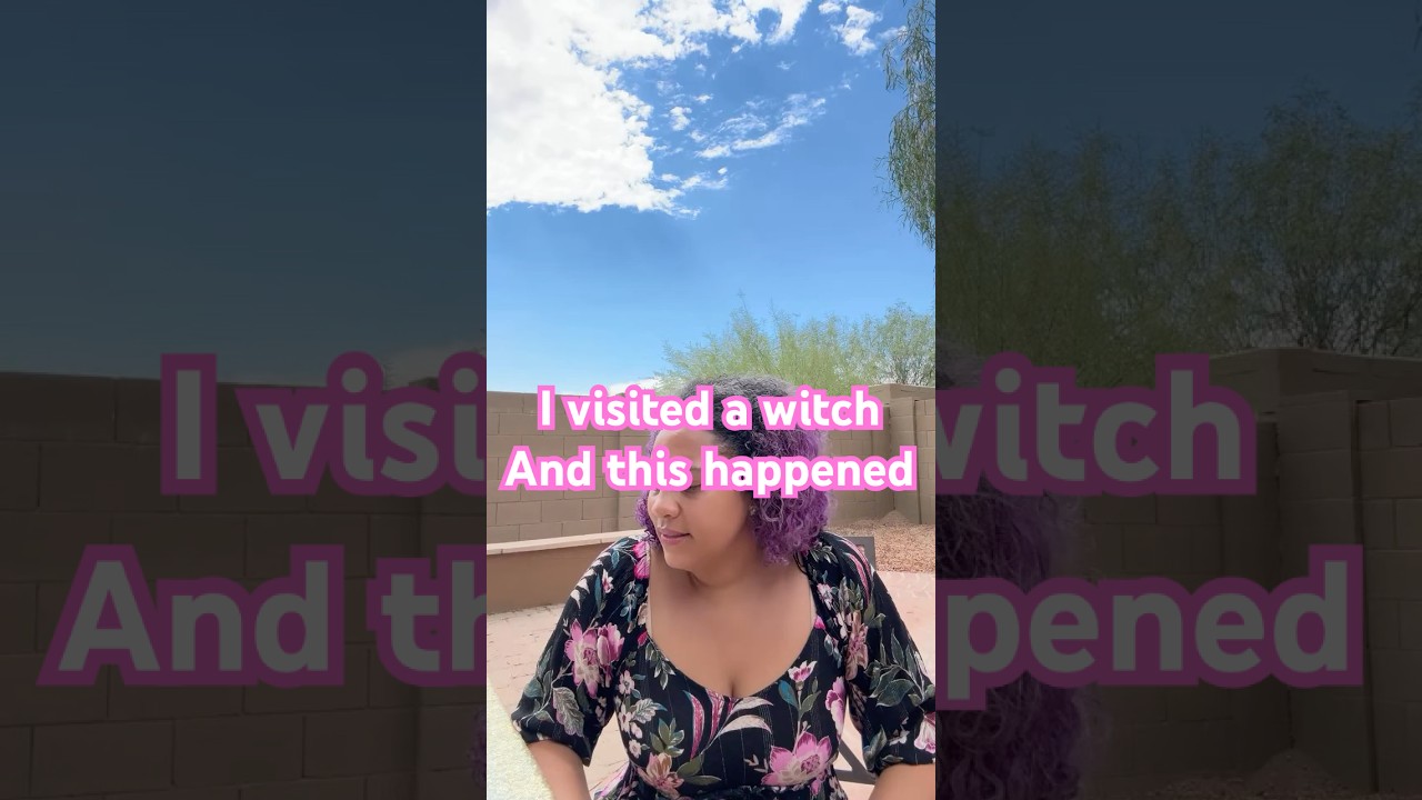 I went to see a witch … full video on live ..Primary Healer -Carolina  is live!