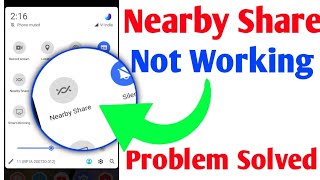 How to share files with nearby share | nearby share problem solved screenshot 3