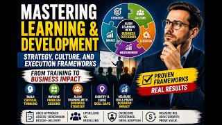 Mastering Learning and Development: Strategy, Culture, and Execution Frameworks