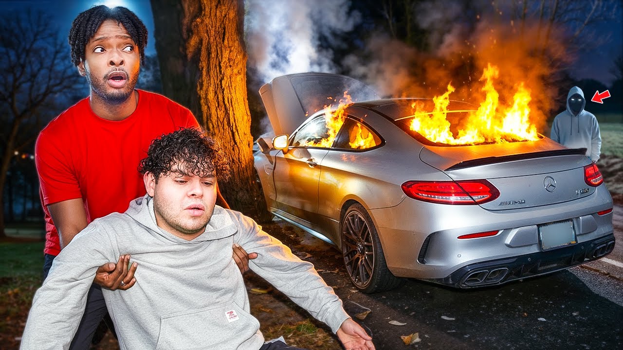 My Best Friends Car is RUINED... It Was NOT an Accident!