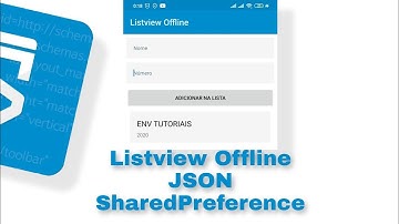 LISTVIEW OFFLINE JSON SKETCHWARE 2020
