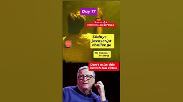 Day 17,Learn javascript 30days challenge #javascript #webdevelopment #softwaredevelopment