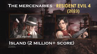 Resident Evil 4 (2023), Mercenaries, Leon/Ada(pinstripe/dress), Island(2M+)